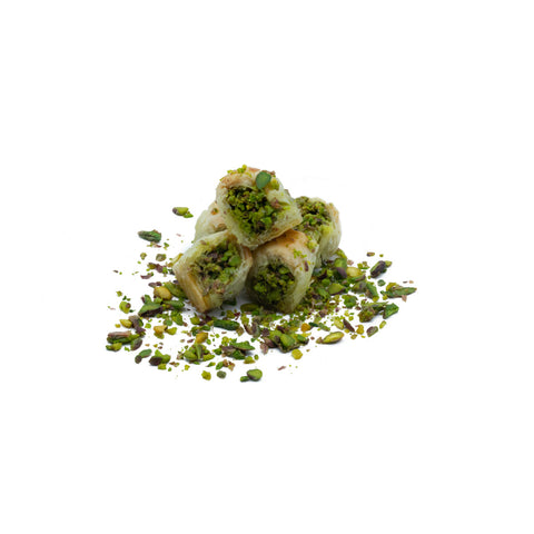 Syrische Baklawa mit Pistazien